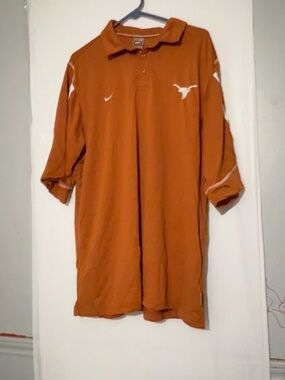 Texas Longhorns Nike Dri Fit Men’s Polo Shirt size XL